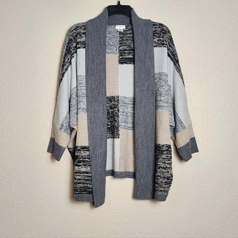 Motherhood Maternity Colorblock Cardigan Medium